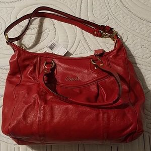 NWT Coach "Cherry" Leather Purse